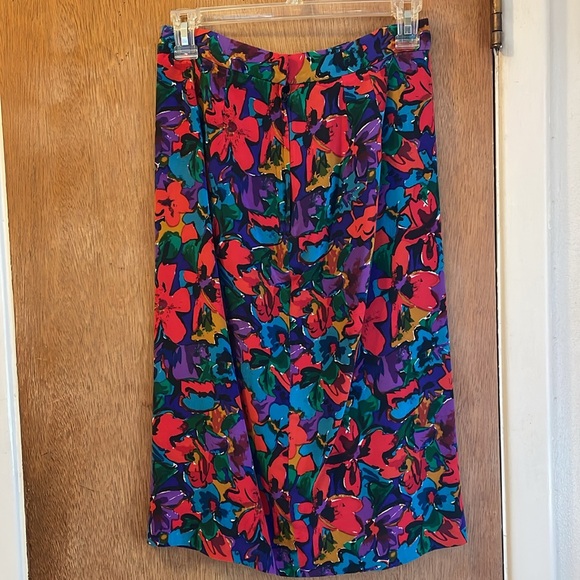 Nipon Boutique 2 Pc Set 100% Silk Fall Fabulous Sz 6 US - Picture 6 of 9